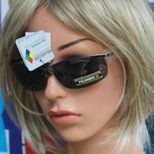 women's Polarized Sunglasses black